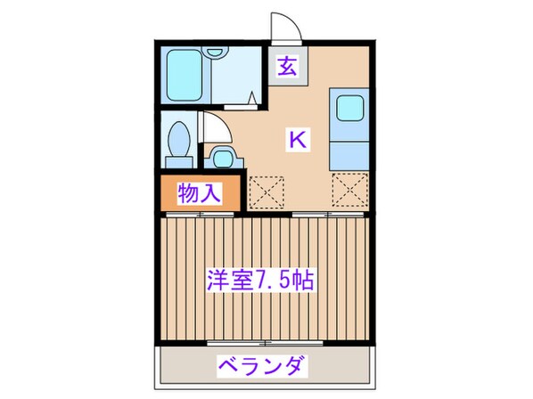 レコルテ９０の物件間取画像